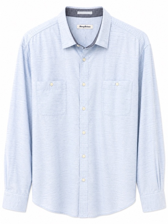 Tommy Bahama Other - Tommy Bahama Pale Blue Long-Sleeve Button-Down Shirt